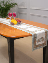 Rustic Charm hand block print premium cotton Table runner